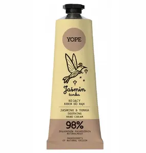 Hand cream Yope Jasmine & Tonka 50 ml — soothing moisturizing formula