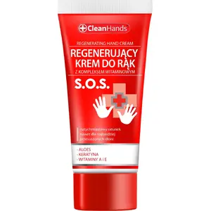 Hand cream Chemia CLEAN HANDS HG-018291, regenerating, vitamin complex SOS, 30 ml