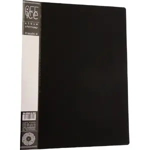 Portfolio folder Ziemia Obiecana A4 with 20 polypropylene sleeves, assorted colors