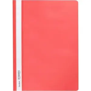 Plastic A4 folder Biurfol SPP-00-01 soft red, polypropylene (PP) for documents