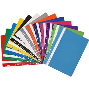 A4 hanging hard folder Biurfol BIUR1204 — pink, pack of 20