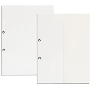 Cardboard Document Wallet Barbara model 0407000 — plain A4 folder for papers