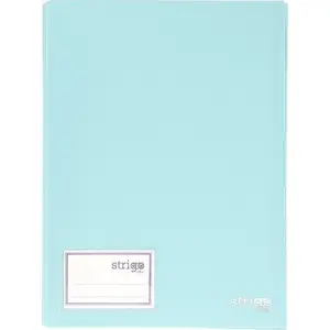 Display album Strigo A4 for 40 pockets, marine color