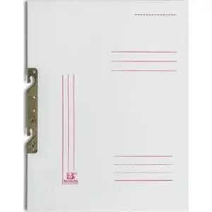 Hanging A4 Folder Barbara 0820114BN — white 350 g/m² cardboard, pack of 50