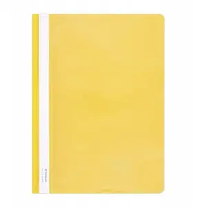 Ring binder Donau A4 PVC hard cover, 150/160 µm, yellow