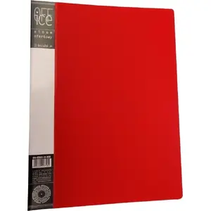 Ziemia Obiecana A4 display album for offers, polypropylene, 10 pockets, assorted colors