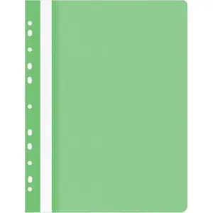 Ring Binder Office Products A4 PP 25 pockets, light green