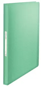 Display book ESSELTE Colour'Breeze 80 pockets, polypropylene, green, 233×310×25 mm