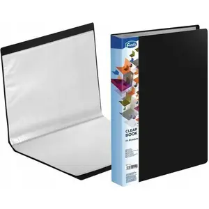 Forofis presentation album A4 80 pockets black PVC 0.5 mm model 91214