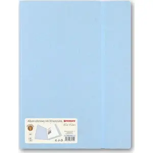 A4 prezentācijas albums Tadeo Trading PENMATE AF840TT — 30 ieliktnīšu, ECO FILE+ zils