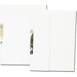 Hanging cardboard file Barbara A4 1/2, white — Barbara 406000