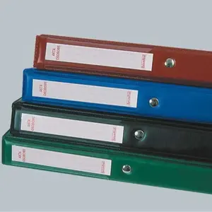 Document wallet Biurfol TD-12-05, A4 personnel file folder, PVC, green
