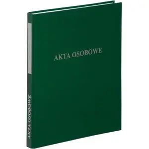 Folder Vaupe A4/2R for personal documents, green (model 030/06)