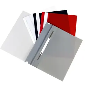 Folder / Document Wallet Biurfol A5 hard cover, red, pack of 10