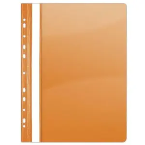 Ring Binder Insertable Donau A4 PVC Orange, 10 pieces