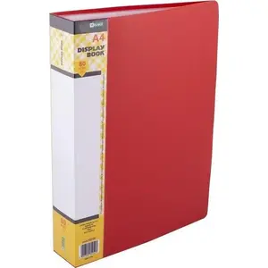 Folder for offers D.Rect — 80 pockets, red, model 447646