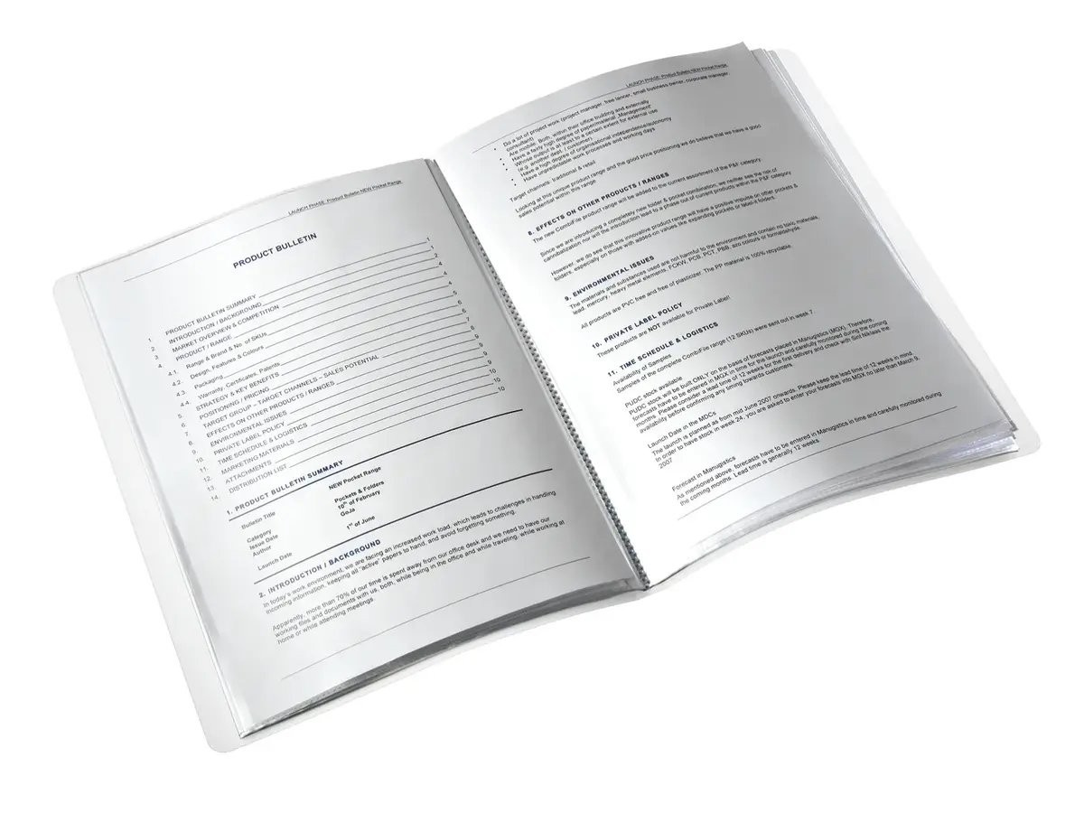 LEITZ Display Book WOW PP 20 kabatas Photo 2