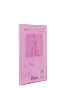 Personal Organizer display book A4 Pink — Pentel Display Book Clear, A4 format, pink