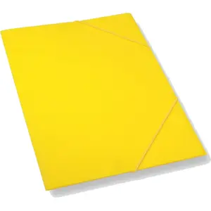 Document folder TEKA Teczka A4 with elastic band, yellow