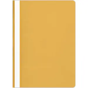 Folder Donau A4 PP orange — plastic document folder, pack of 10
