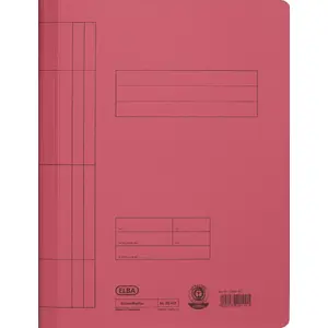 Cardboard A4 Binder Folder Elba, 250 g/m², red — Elba HAME1273