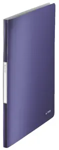 Display book LEITZ Style 40 pockets, PVC, Blue, A4 (233×310×16 mm)