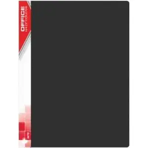 Document wallet Office Products A4/10, 520 micron, black, model 21121011-05