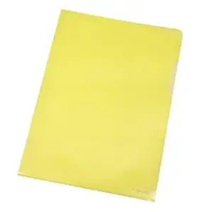 Folder Q-Connect KF00308 — Polypropylene (PP) A4, Yellow, pack of 100