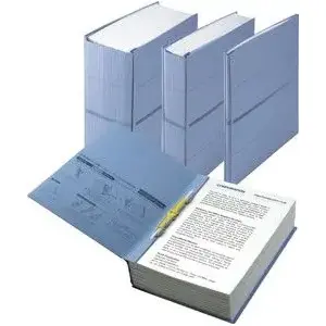 Folder binder PLUS model 215814 A4 Zero Max document organizer