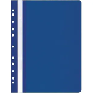 Ring binder/clip folder Office Products A4 PP, navy blue, 25 pcs pack