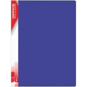 Folder (offer) Office Products A4 10 pockets 520 µm blue
