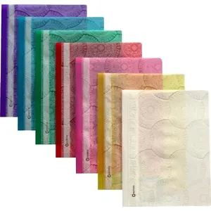 Folder Ziemia Obiecana Skoroszyt A4 PP with boho motif, mixed colors, pack of 10