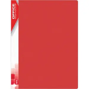 Folder for offers Office Products A4, polypropylene 620 µm, 20 sleeves, red