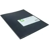 Folder Q-Connect KF01269 A4 Black, holds up to 60 sheets