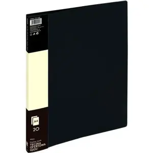 Folder for offers Grand model 198096 — 20 pockets, black