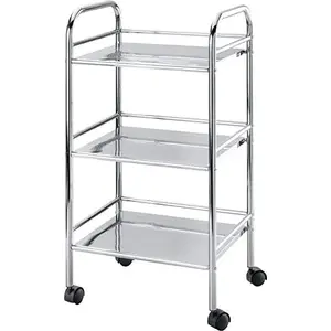 Bathroom stand Wenko model twm_520754, chrome steel, 41 x 32 cm
