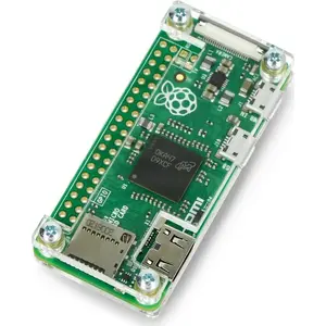 Enclosure Gravlaser Raspberry Pi Zero Fluo Open transparent — protective case for Raspberry Pi Zero
