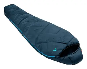 Mūmijas guļammaiss VAUDE Sioux 800 XL II — pārstrādāts poliesters, garums 2350 mm, platums 750 mm, līdz 205 cm augumam