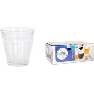 Glass set DURALEX Picardie — 6 pcs, 90 ml stemmed glasses