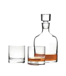 Drinkware set LEONARDO 060003 — glass whisky tumblers, transparent, set dimensions 320×281×140 mm