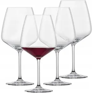 Glassware set Lumarko TULIP Burgundy 782 ml — 4 pieces