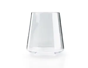 White wine glass GSI Outdoors stemless tumbler 340 ml, copolyester, 9.4 cm height