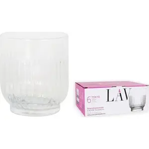 Glāžu komplekts LAV Tokyo 6 gab. vīna glāzes 330 ml