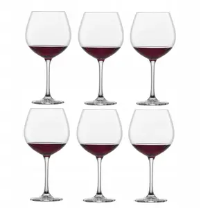 Glassware set Lumarko CLASSICO Burgundy 814 ml, 6 pieces - wine/serving glasses