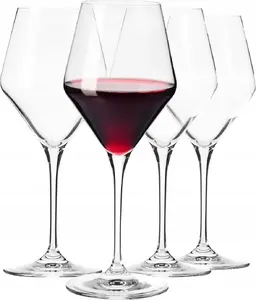 Wine glasses Krosno Ray set of 4, red wine, 375 ml each