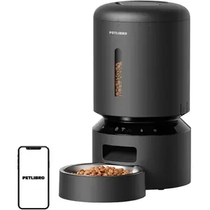 Automātiska barotava Aptel Petlibro Granary WiFi 5 L — sausa barības dozators (melns)