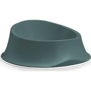 Миска для собаки или кошки ZOLUX STEFANPLAST Chic пластик 350 мл зелёная