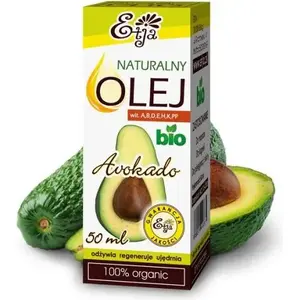 Vegetable oil Etja Olej Awokado BIO 50 ml – avocado oil, cold-pressed, organic