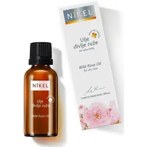 Sejas eļļa Nikel Savvaļas roze un pelargonija 30 ml — gludinoša, pret grumbām