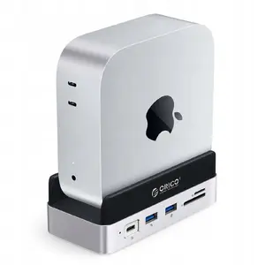 Docking Station ORICO MiniDock 10-in-1 with SSD bay, silver